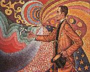 Maximilien Luce Felix Feneon oil painting on canvas